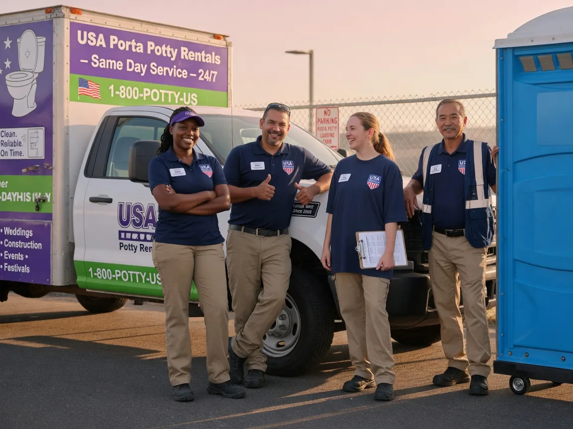 Porta Potty Rental company in Harviell, MO